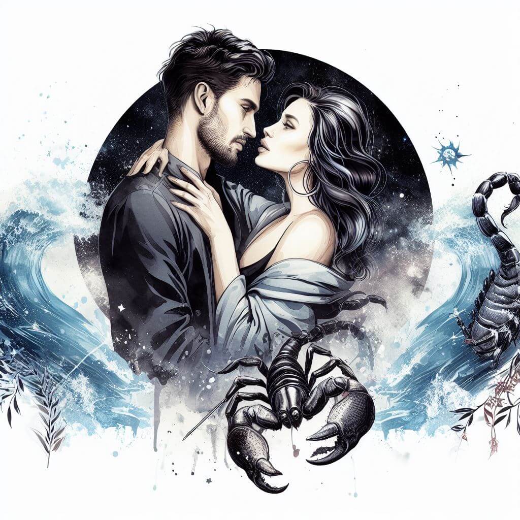 Aquarius Man and Scorpio Woman Zodiac