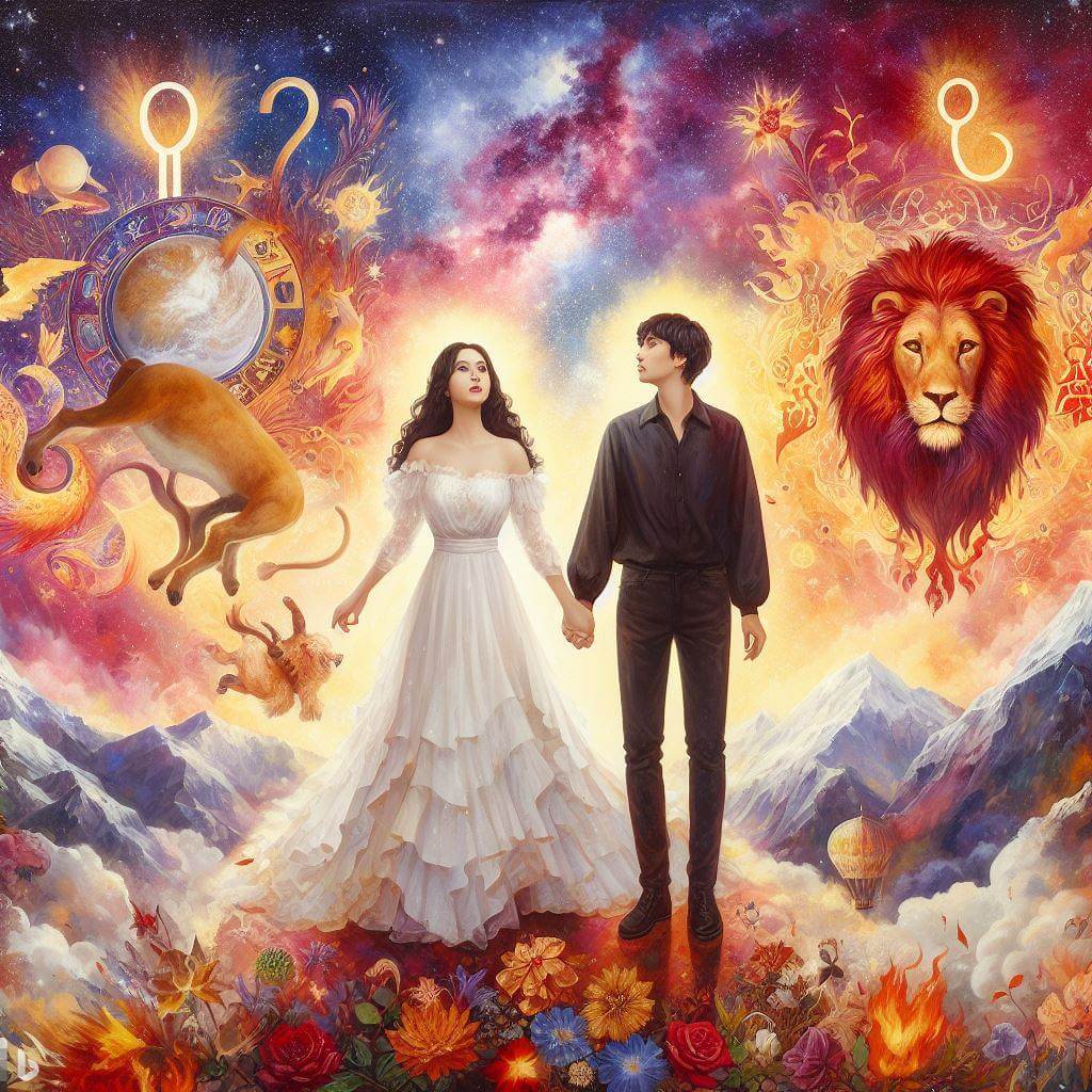 Capricorn Man and Leo Woman Zodiac