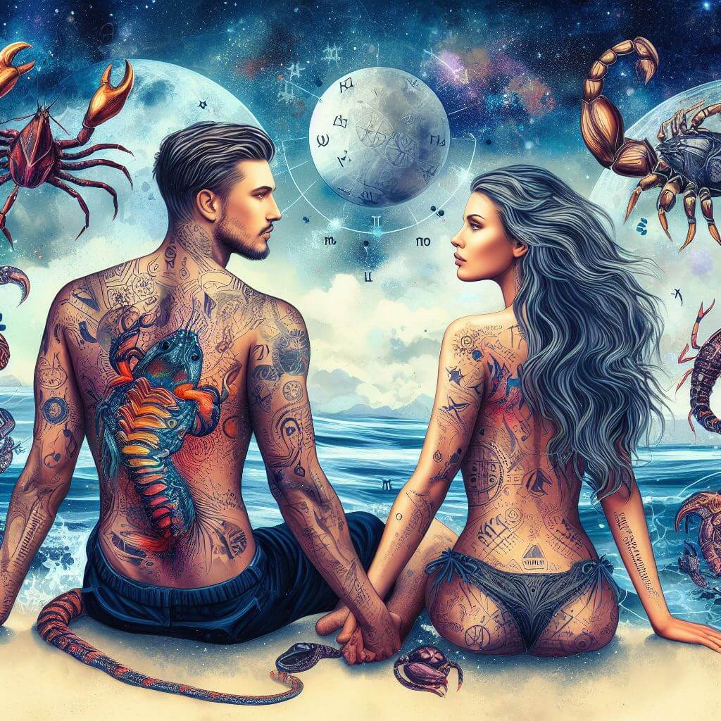 Pisces Man and Scorpio Woman Zodiac
