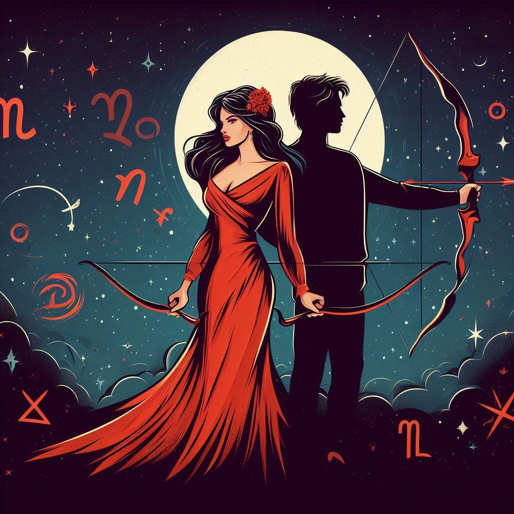 Sagittarius Man and Scorpio Woman Zodiac